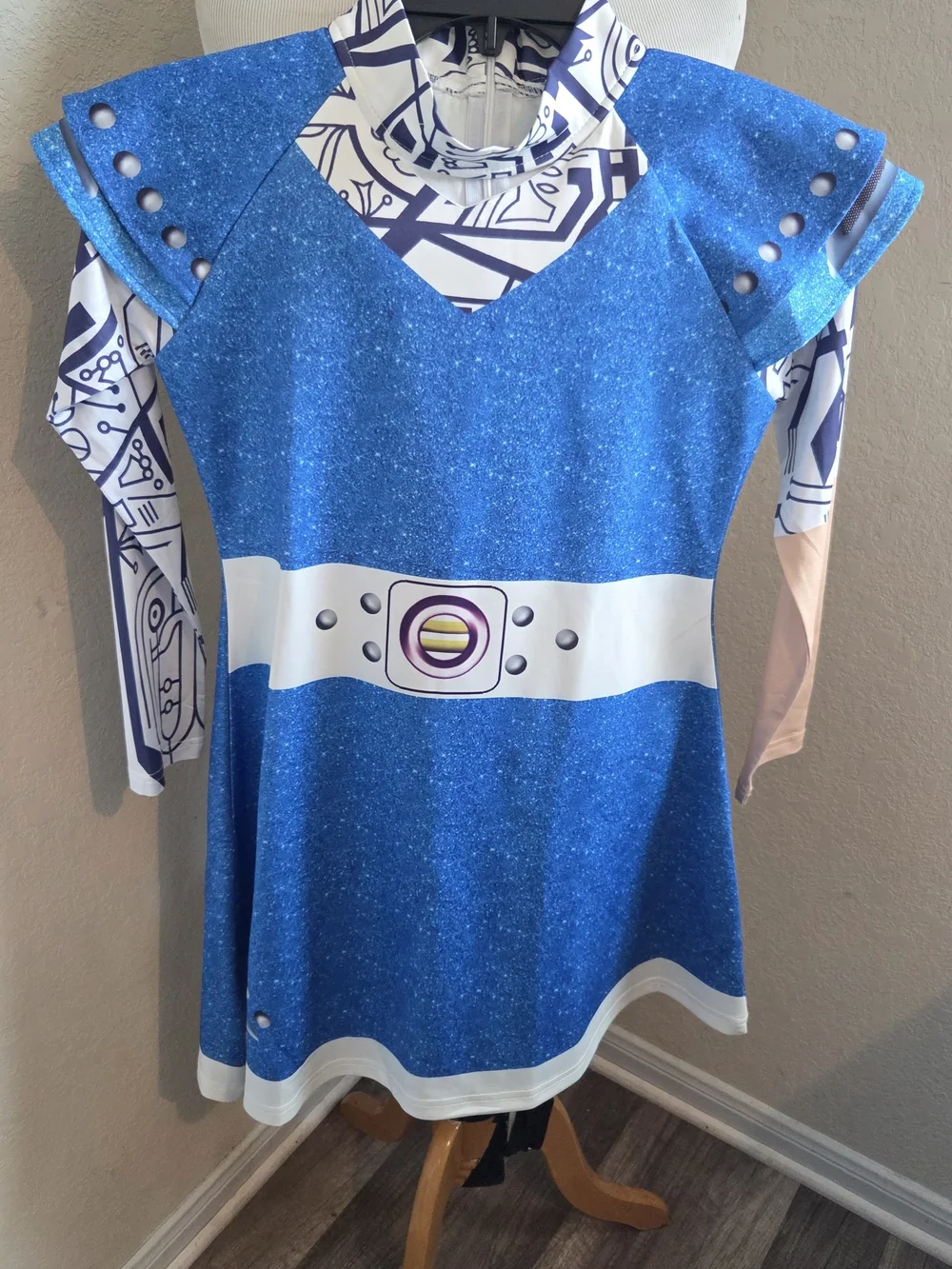 Disney Zombies 3 Girl's Classic Addison Alien Costume 14/16